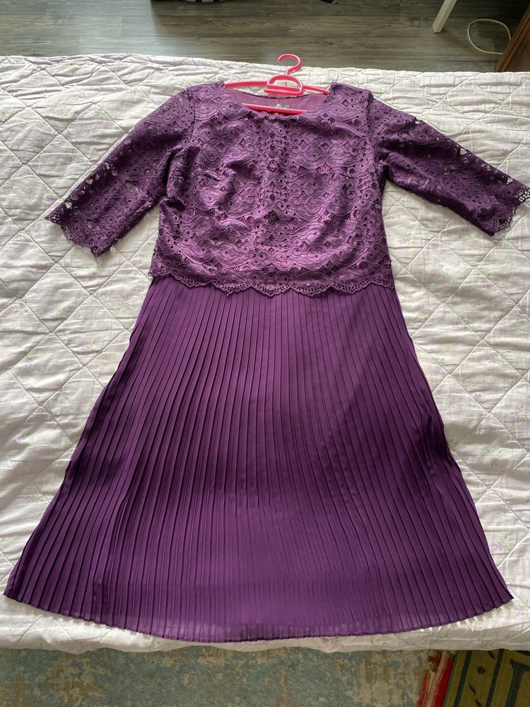 Вечернее платье фиолетовое