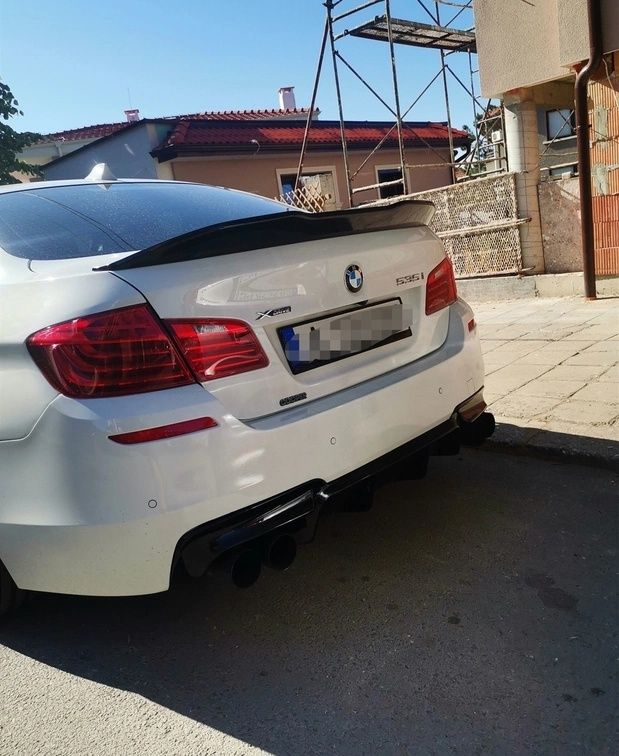 БМВ Ф10 Спойлер за багажник Псм / BMW F10 Spoiler PSM Style БОЯДИСАН