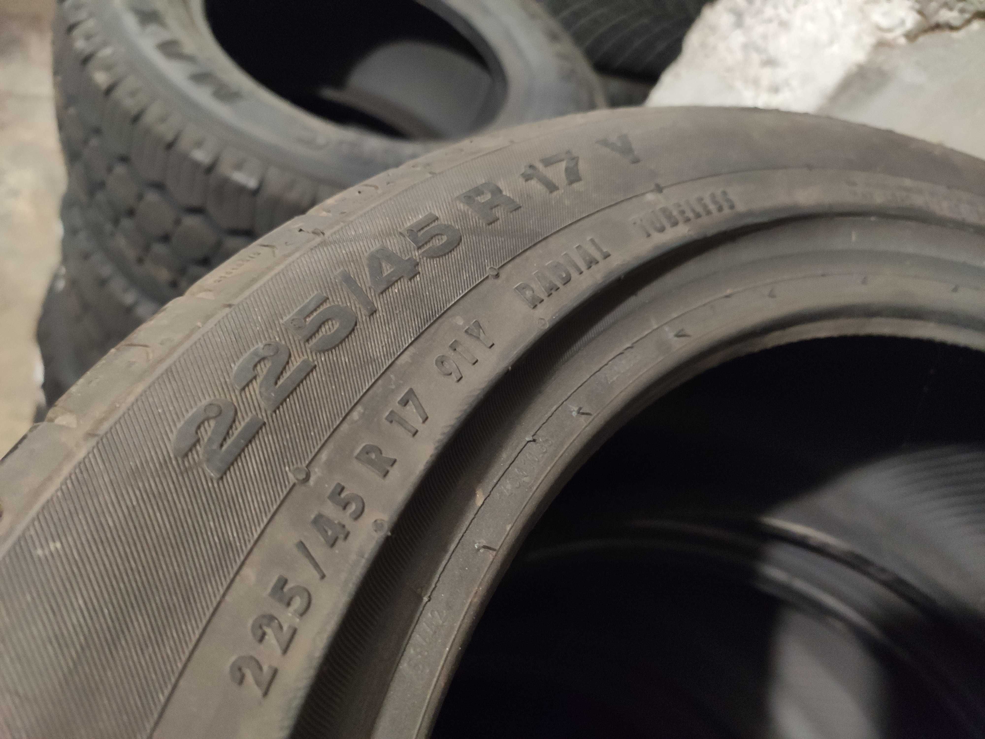 1бр Лятна гума 225 45 17 - Continental