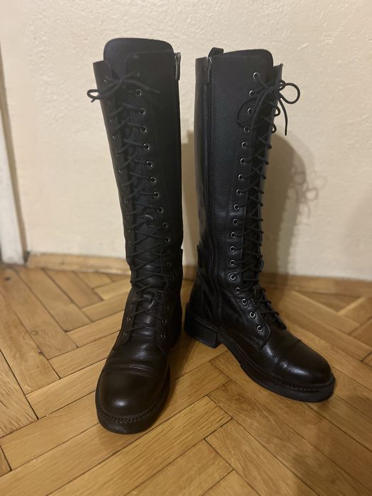 Ботуши от естествена кожа - 38 номер