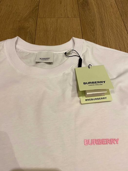 BURBERRY Oak Leaf, ОРИГИНАЛНА тениска, oversized,размери:XS, S, L и XL