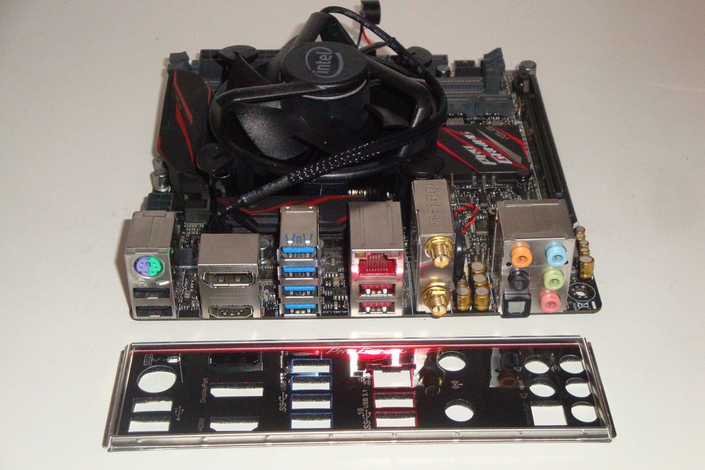 kit gaming mini itx asus pro gaming i5 6600k 3.9ghz cooler intel oem