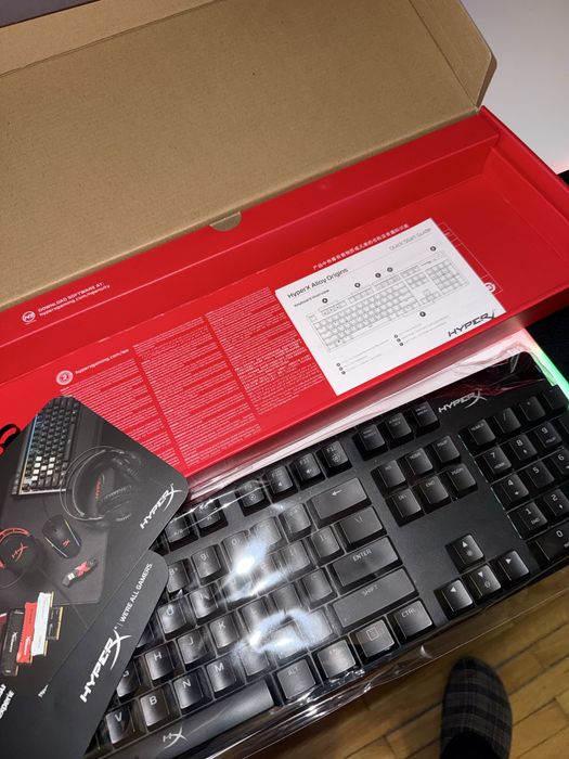 Геймърска механична клавиатура HyperX Alloy Origins