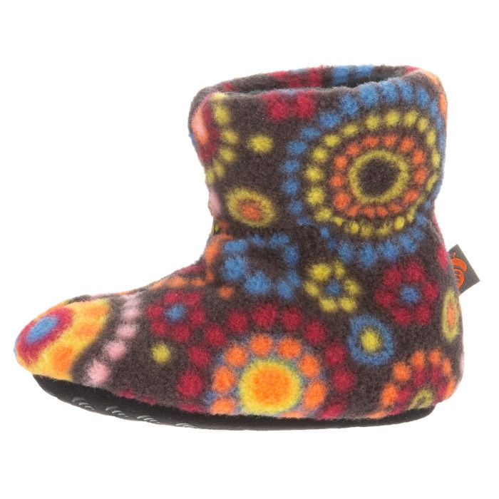 NOU! Botoșei ajustabili din polar ACORN Easy Bootie Slippers
