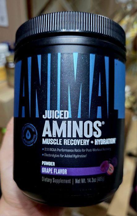 ДОСТАВКИ НЕТ Animal amino аминокислоты и электролиты 405грамм Made USA