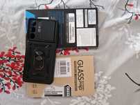 Pachet Husa si folie Samsung S21 ultra