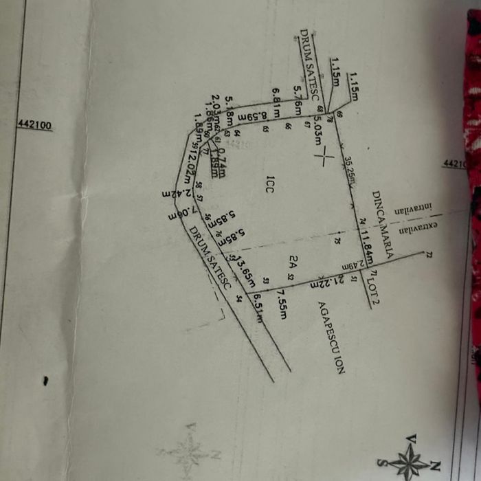 Teren de Vanzare pretabil casa