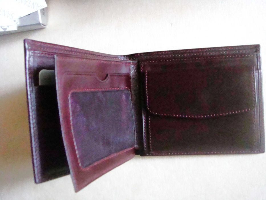 Кожени портфеил и визитник