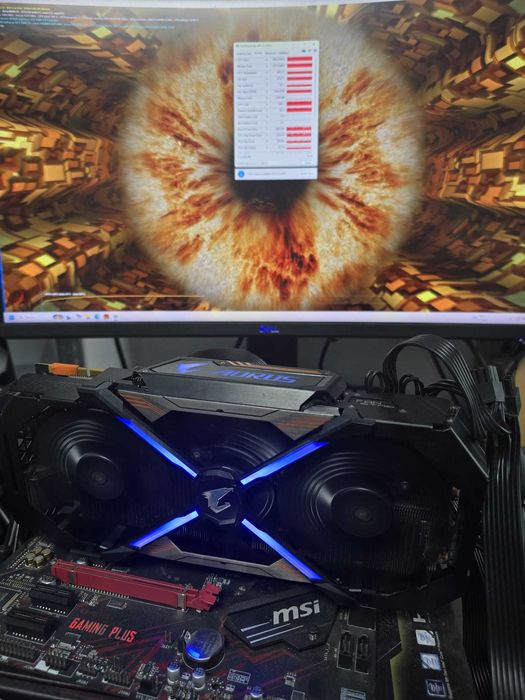 Placa video GIGABYTE AORUS GeForce GTX 1080 Ti 11GB DDR5X 352-bit