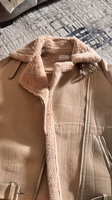 Дубленка Авиатор 48 размер куртка пальто шуба