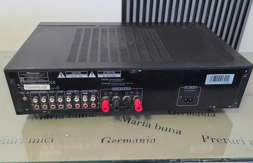Amplificator Pioneer A-107 - import Germania