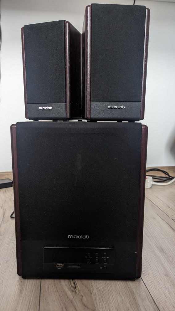 Boxe 2+1 Subwoofer Microlab 64 W