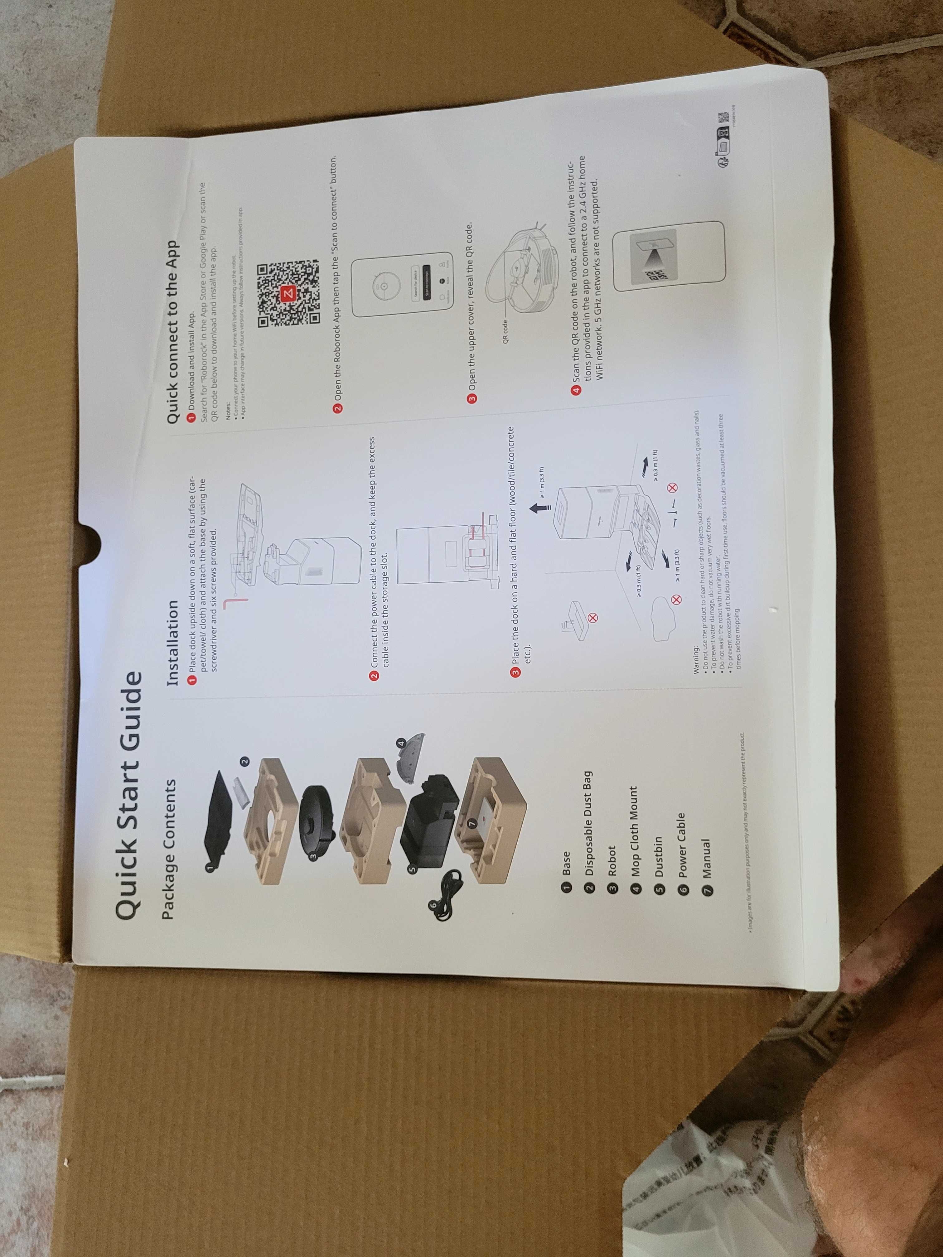 Resigilat Roborck Q7 Max+ statie de golire