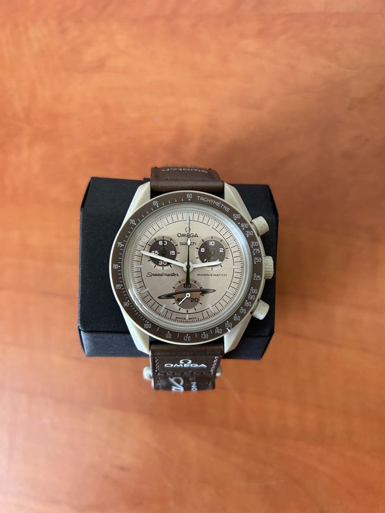 Swatch x Omega Mission to Saturn