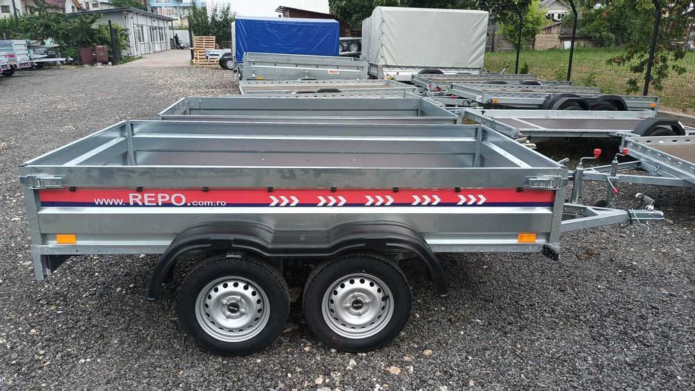Remorci si platforme noi, posibilitate 6 - 60 rate pe loc!