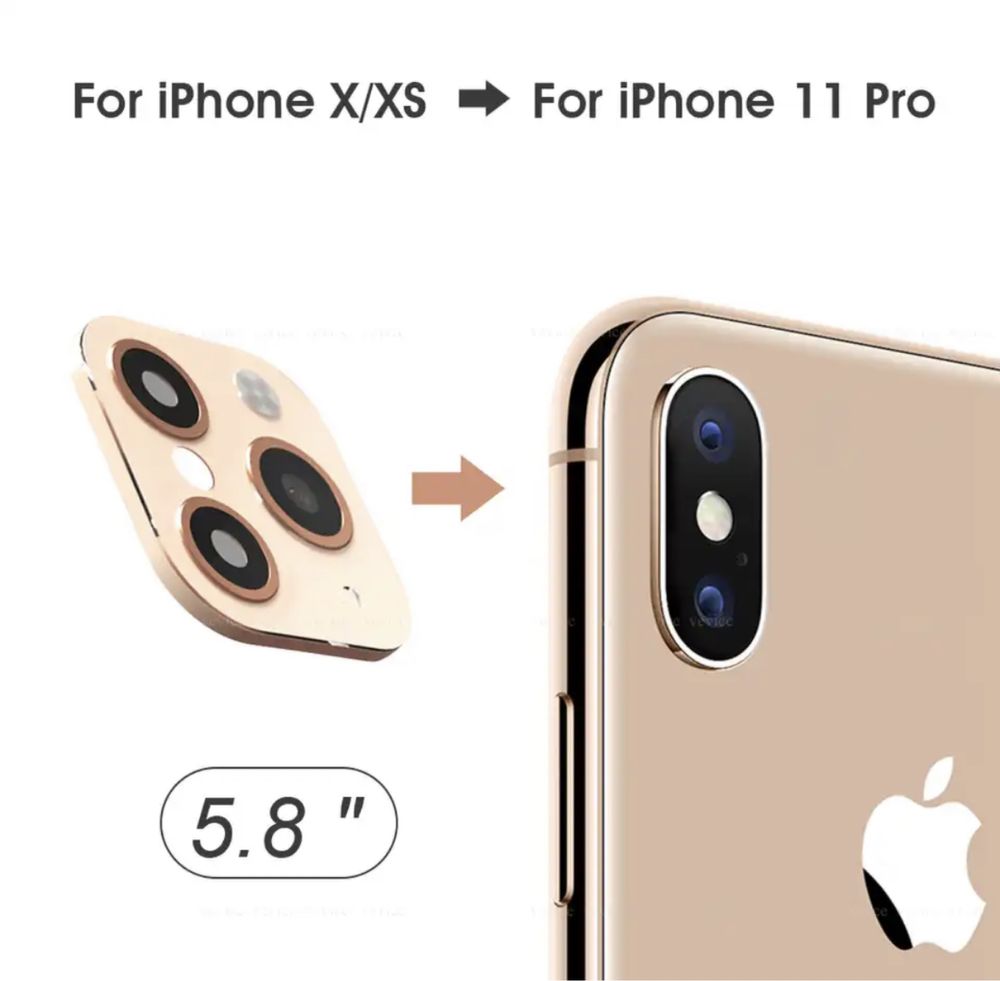 Camera pentru iphone x, xs iti transforma in iphone 11 pro