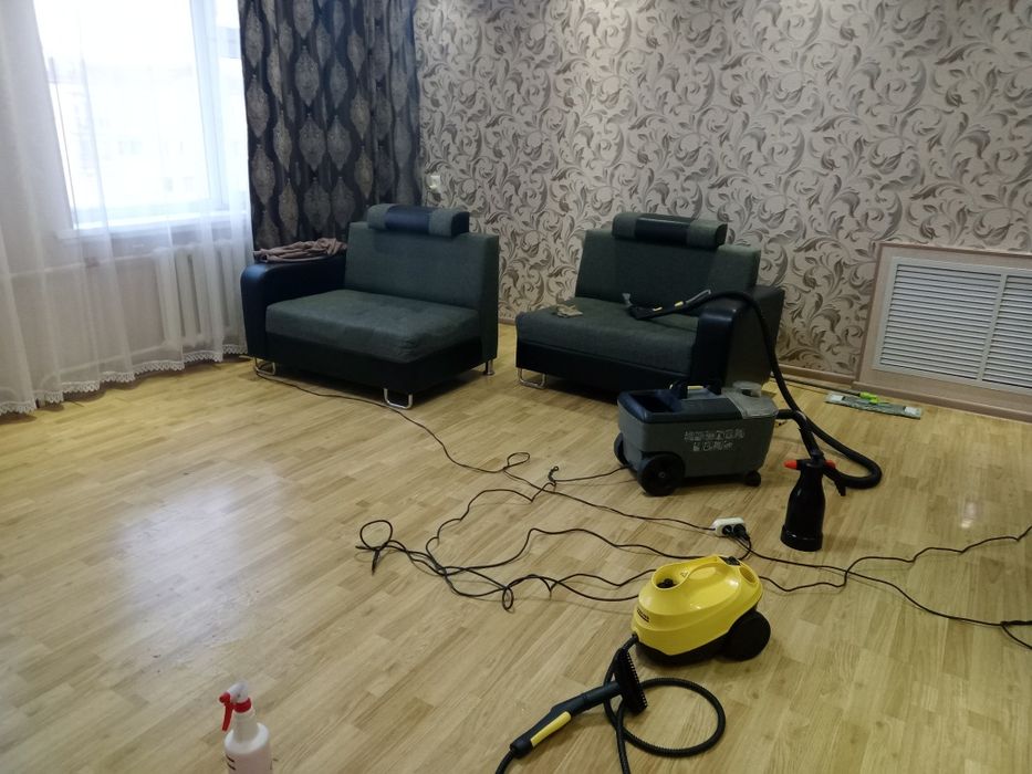 Химчистка мягкой мебель,ковроланы,стуля
