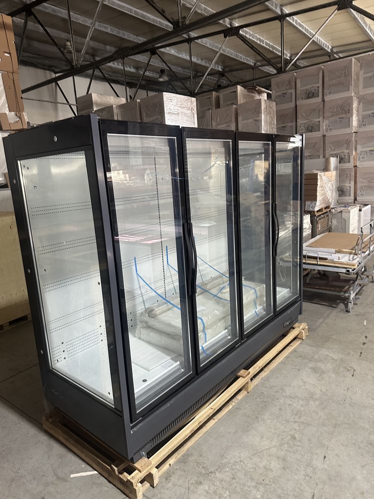 Vitrina verticala refrigerare GAEAECO / 2.5m lungime / Agregat exrern