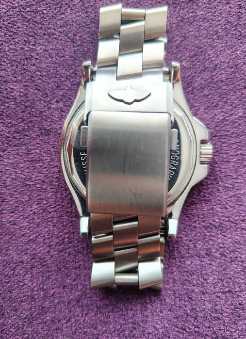 Перфектен Breitling Superocean 2, 44mm, automatic, сапфир, бартер