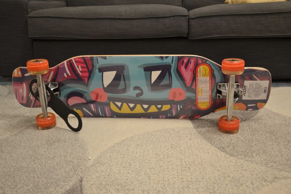 Longboard FLOTT din lemn