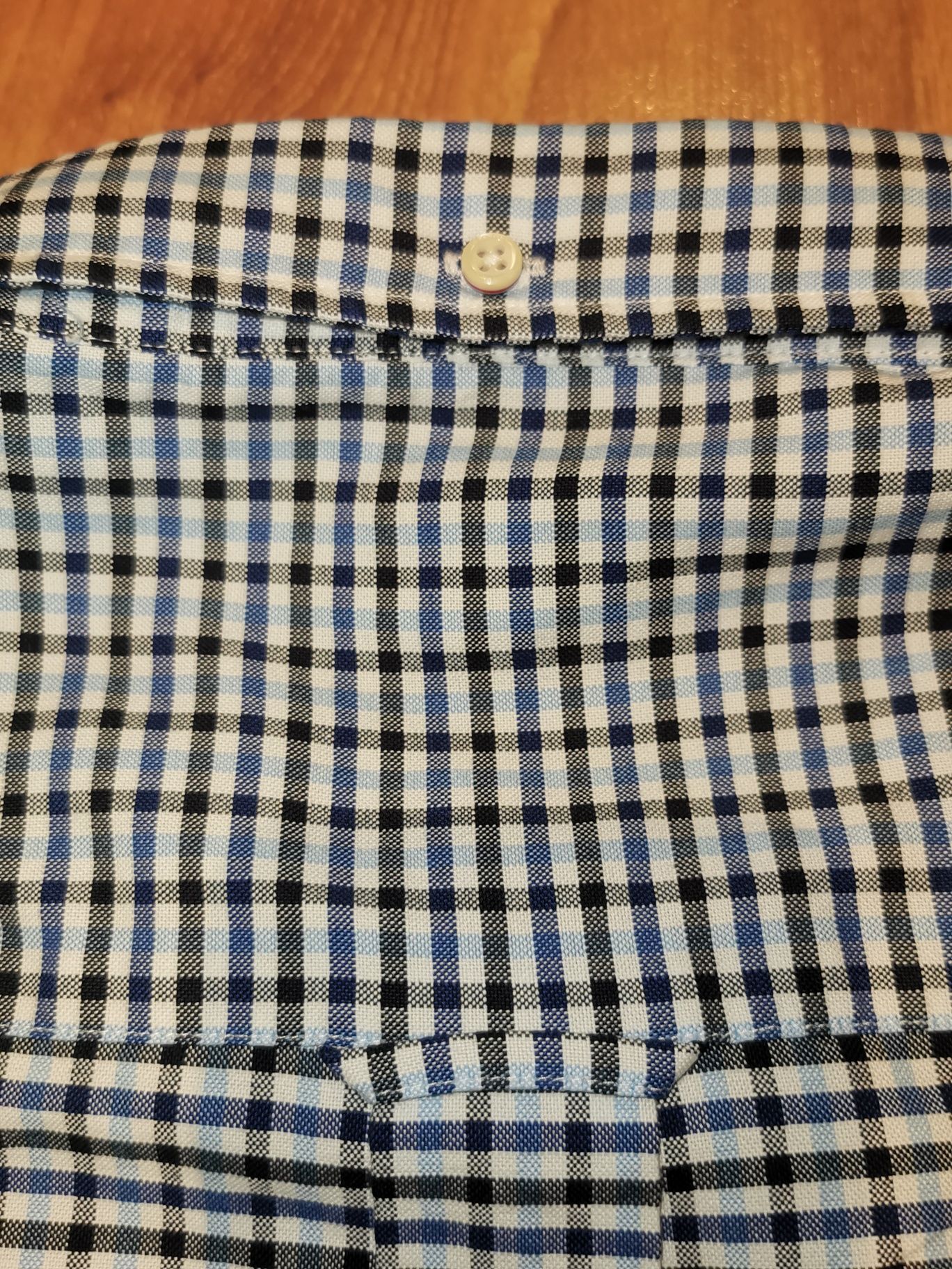 Camasa Gant Gingham, originala, noua (eticheta),bbc., regular, mar 3XL