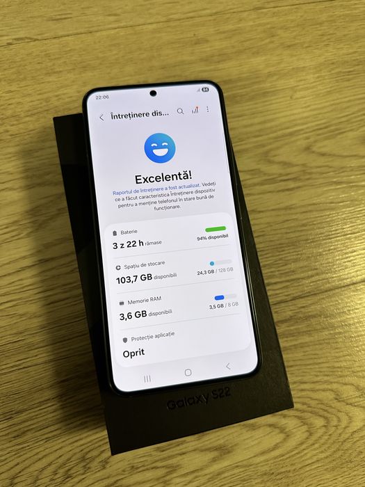 Vand Sau Schimb Samsung Galaxy S22 5G Green 128Gb Dual Sim