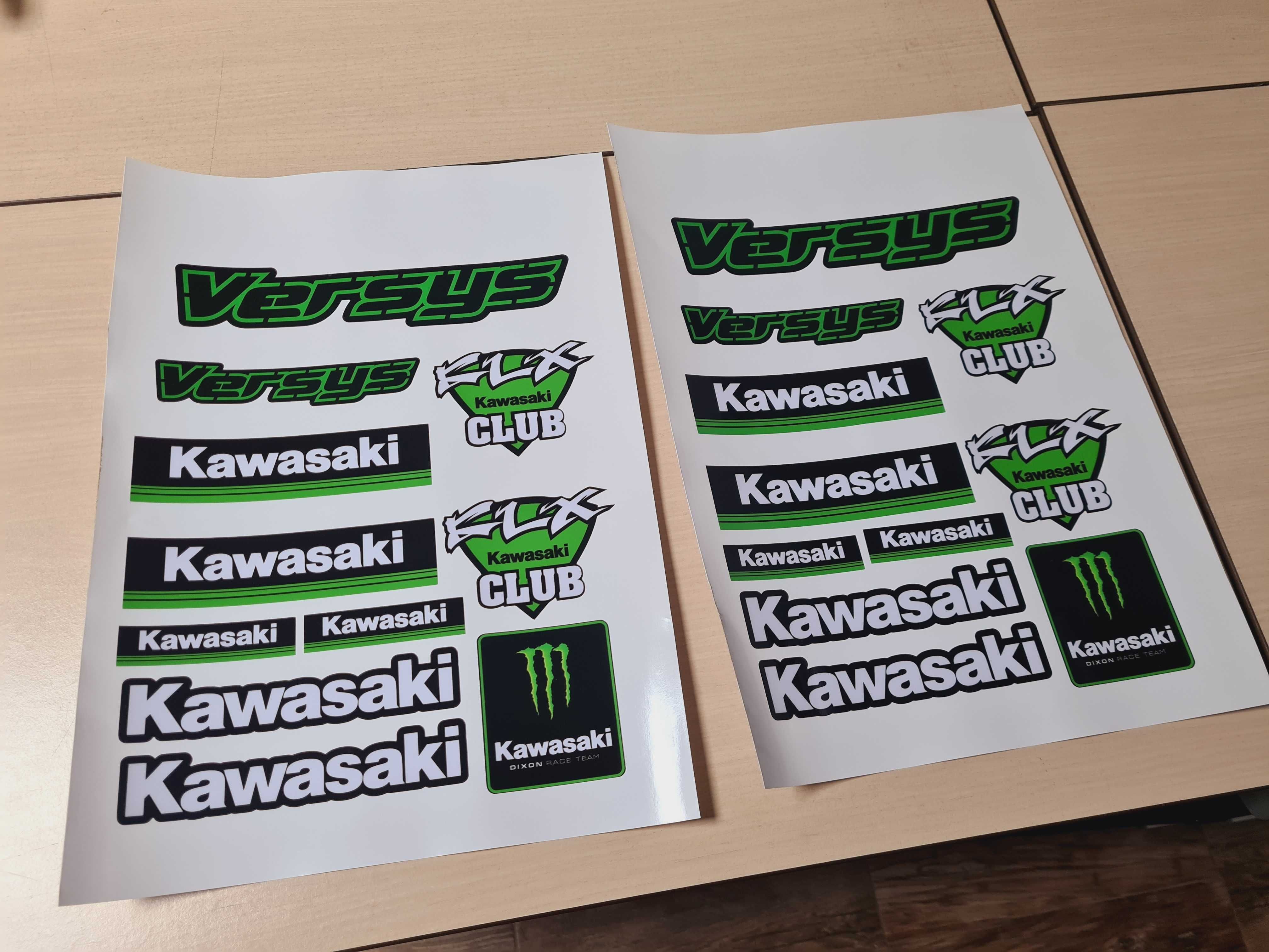 REDUCERE Stickere Kawasaki A3 sticker moto versys ninja yamaha