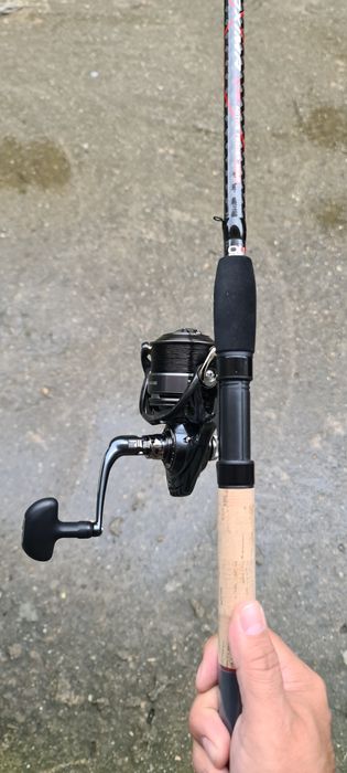 Lanseta Trabucco Proxima cu mulineta Daiwa Td Feeder