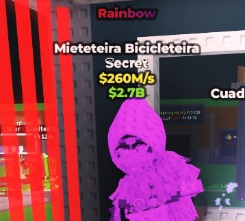 Mieteteira Bicicliteira 260m/s | Steal a Brainrot | Укради брейнрот