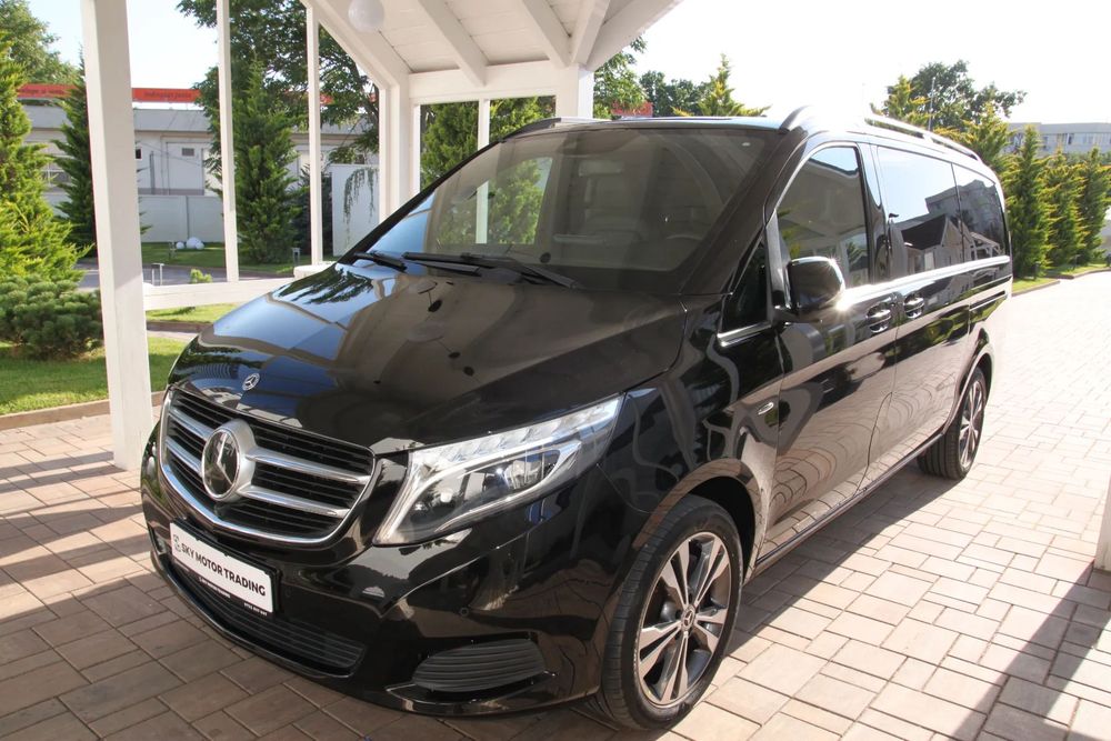 Mercedes-Benz V Lugano Leather/ Burmester/ ACC/ 360/ Usi Electr/ Full/ Rulaj Mic/ TVA