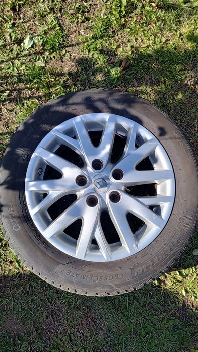 Jante Renault R16 5x114.3+Anvelope Michelin CrossClimate+senzori