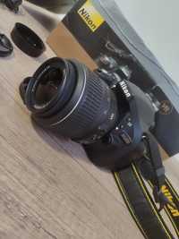 Nikon D5200 + obiectiv 18-55mm VR II