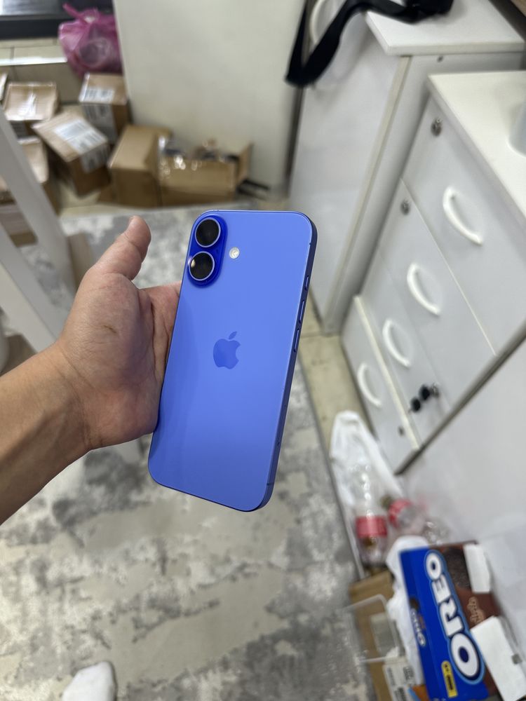 Iphone 16 ideal 128gb 92% xolati zor