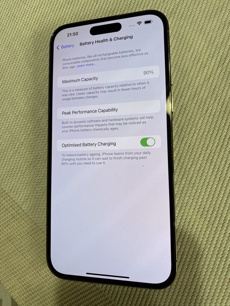 iphone 14 PRO MAX GOLD 256GB