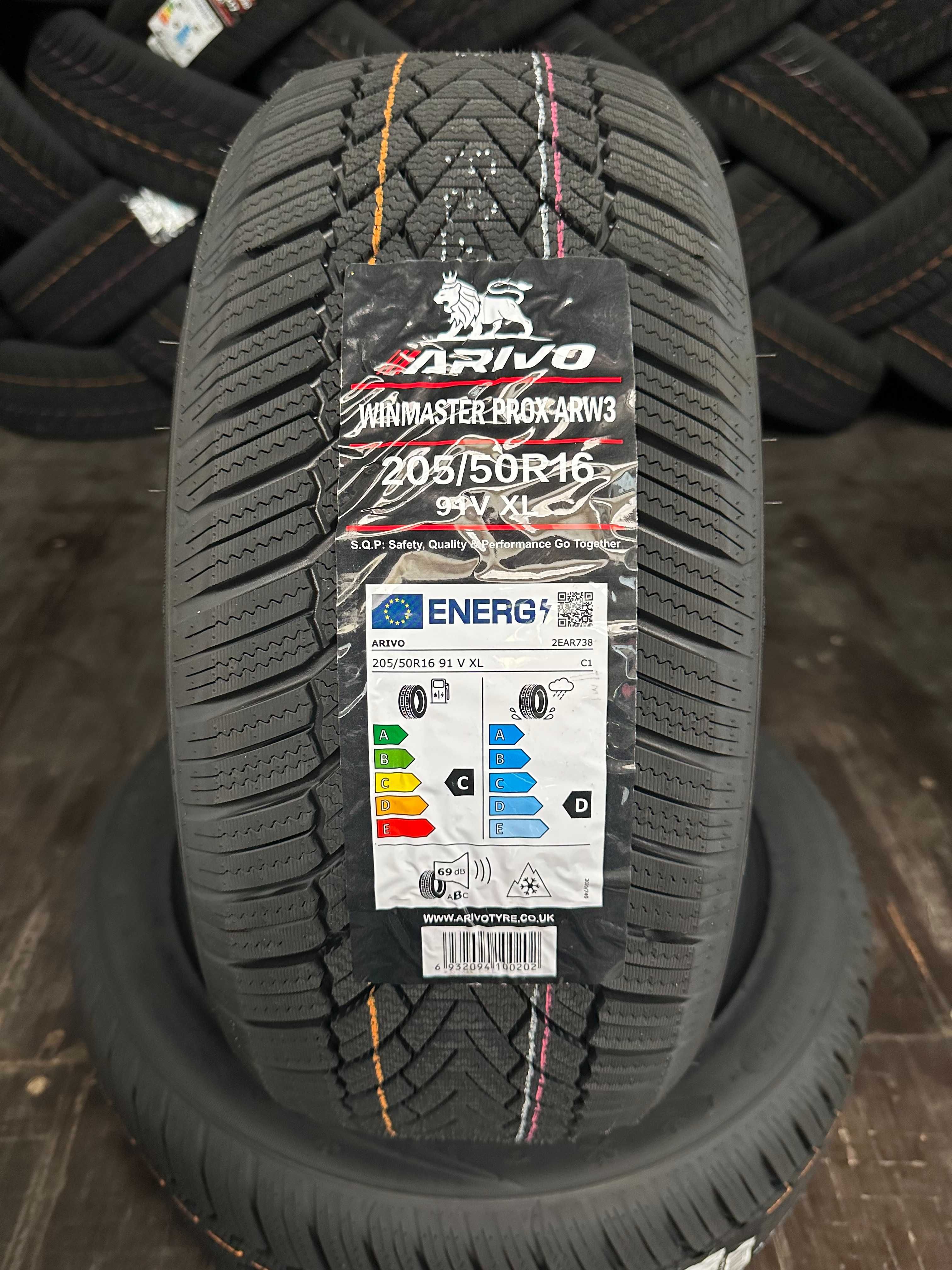 Нови Зимни Гуми Arivo Winmaster Prox Arw 3 205/50R16 91V XL НОВ DOT