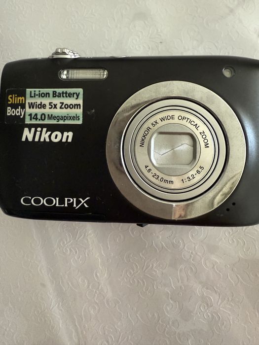 фотоаппрат Nicon Coolpix цифровой б/у  идеальное состояние