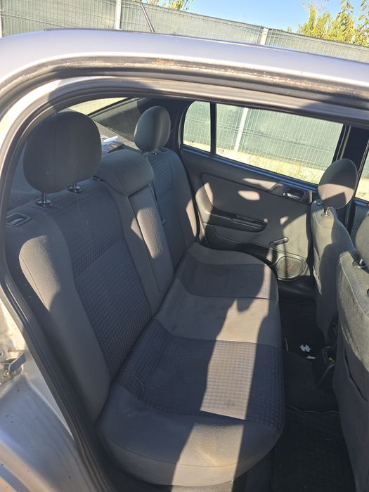 Plafon interior textil retapitat negru cu stalpi si scaune Opel Asta G