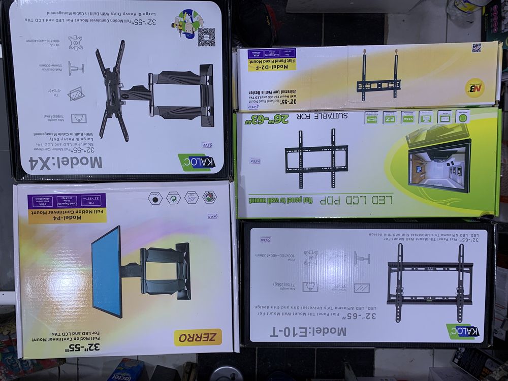 Кронштейны для телевизора и приставок