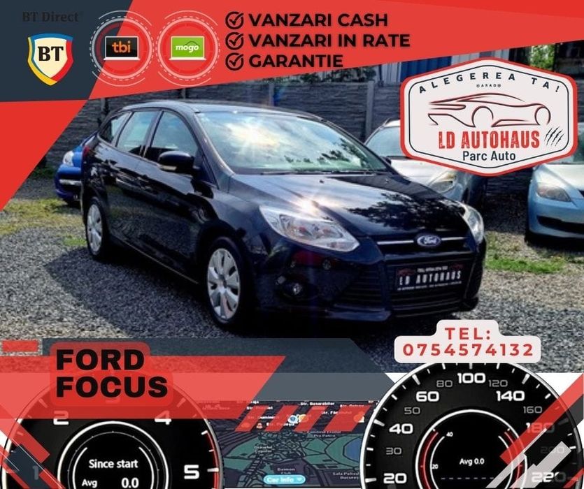 Ford Focus Benzină Parc Auto Rate sau Cash