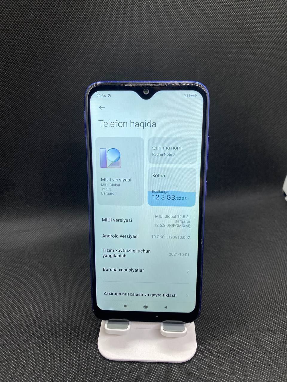 Redmi not 7 sotiladi