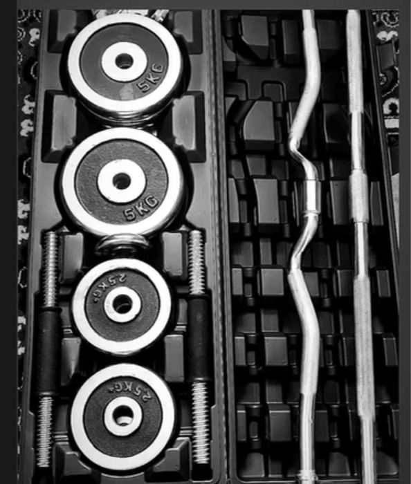 Штанга гантели SAQ