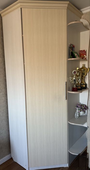Шкаф угловой, высота 245, мдф+лдсп