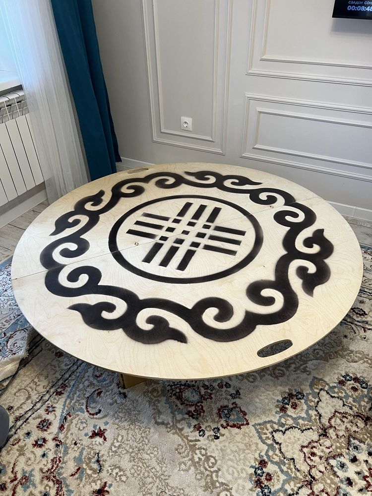 Продам казахский круглый стол д150см