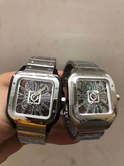 Cartier Santos Skeleton