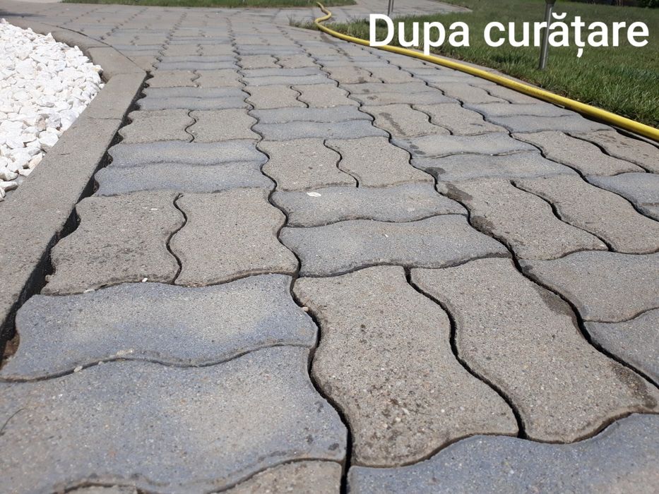 Spalare Reconditionare si Sablare   pavaj  tigla  fatade etc ...