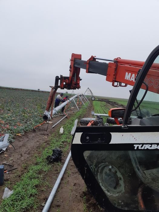 Montaj sisteme de irigații tip pivot