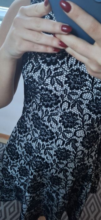 Rochie scurta broderie