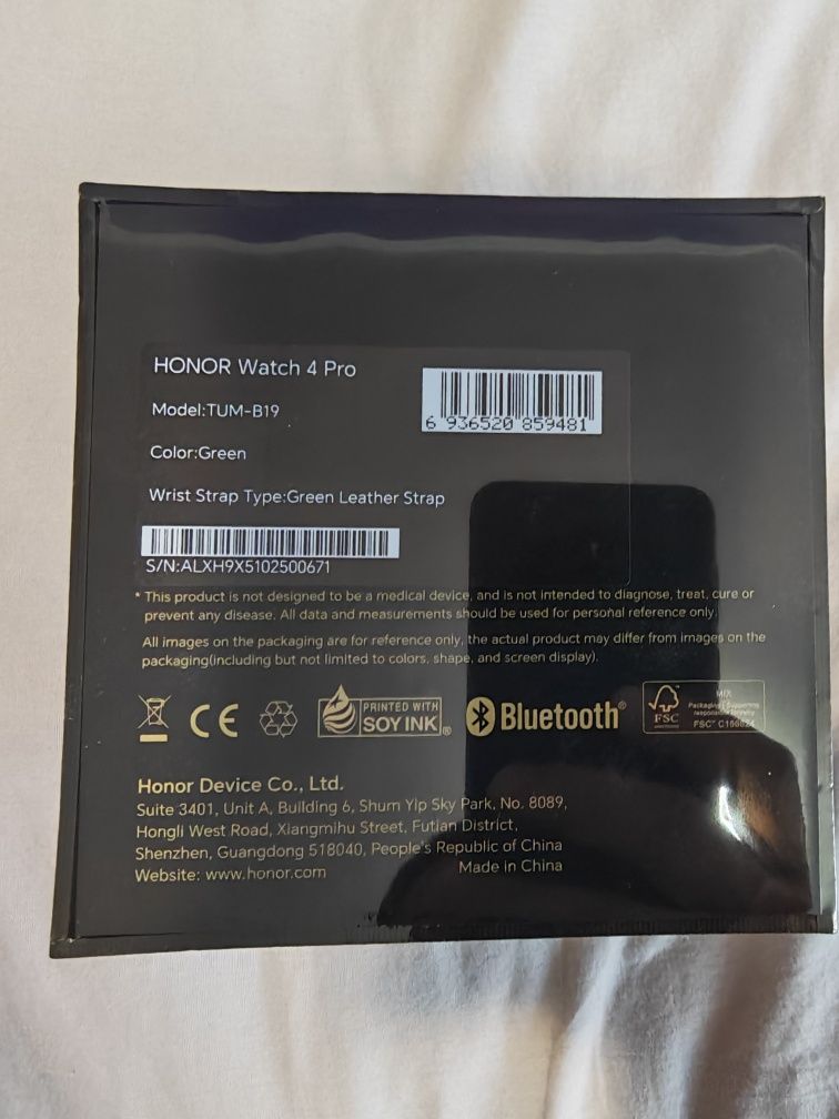 Vând ceas honor watch 4 pro NOU plus casti noi sigilate