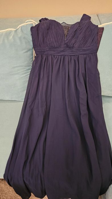 Тъмносиня официална  рокля Оrsay М размер