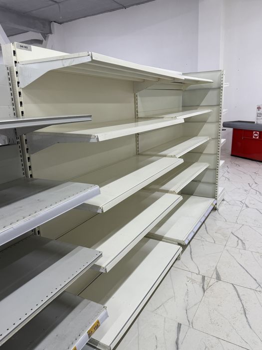 Продам стеллаж пристенный бу острвной
